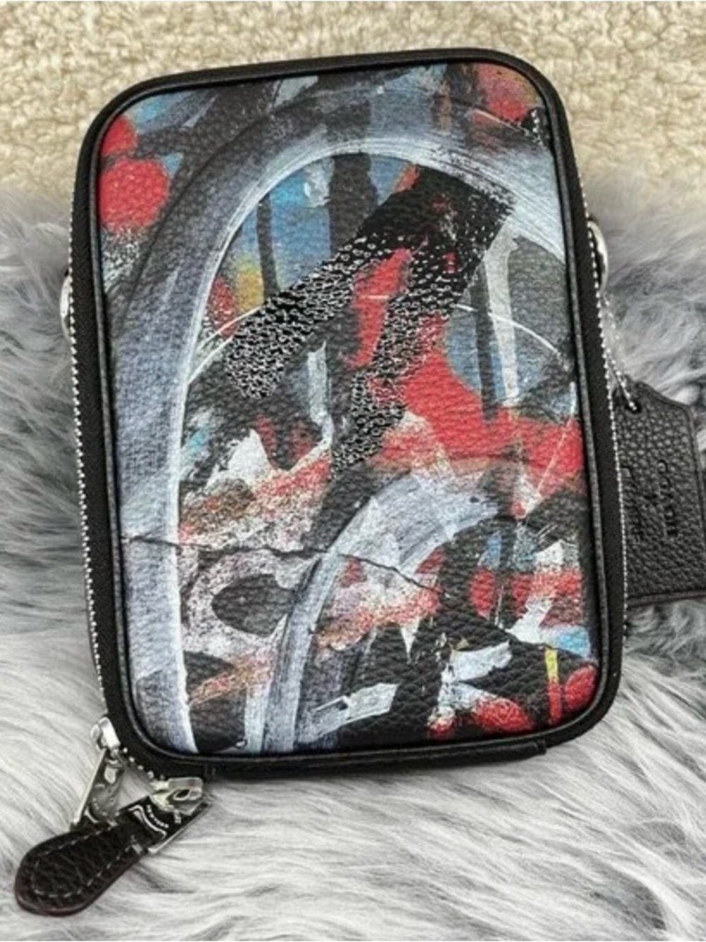 Coach X Mint Surf Stanton Graffiti Crossbody - Picture 4 of 12